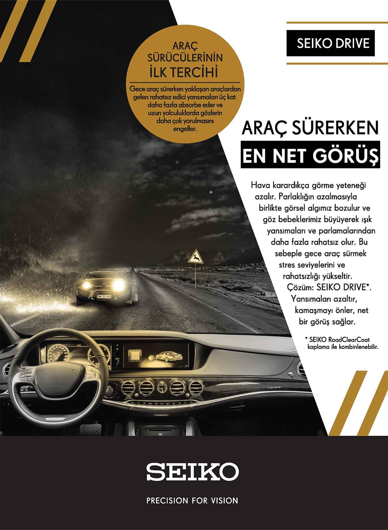 Seiko Drive & Drive X Sürücü Camları