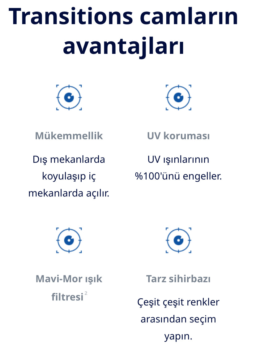 Transitions® GEN S™ 1.5 Sapphire HR 1.50 Kolormatik Cam