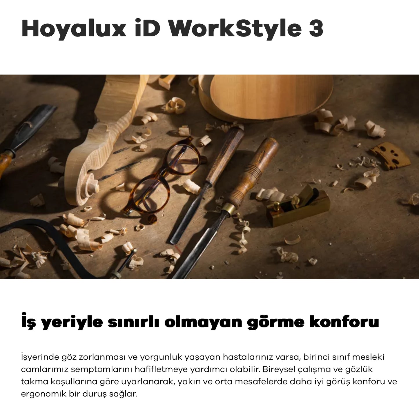 Hoya İndoor Camlar Mesleğe Uygun Ofis Camı