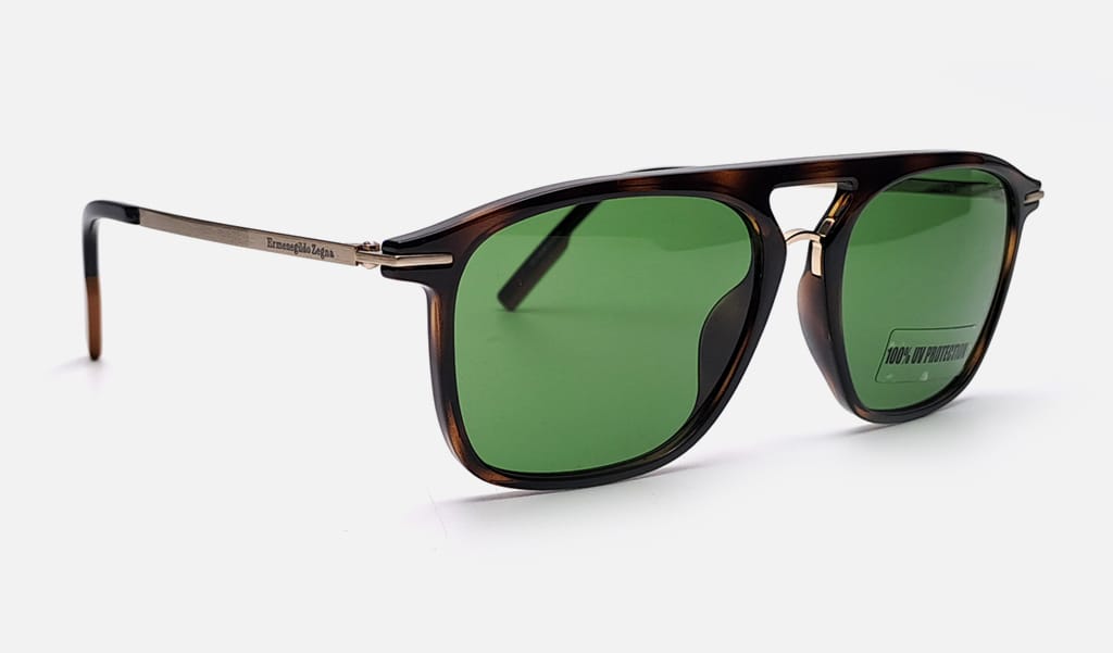 Ermenegildo Zegna EZ0183 Çift Köprülü Erkek Güneş Gözlüğü