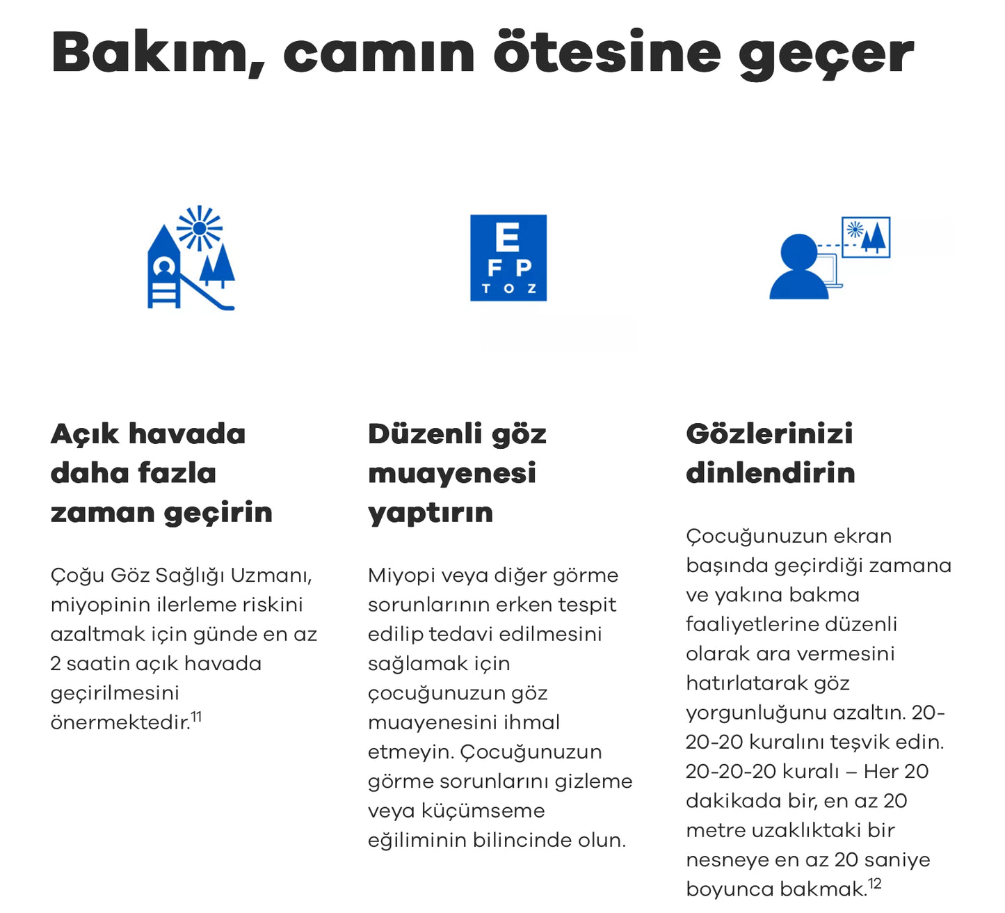 Hoya Miyosmart Çocuklarda Miyopi Kontrol Camı