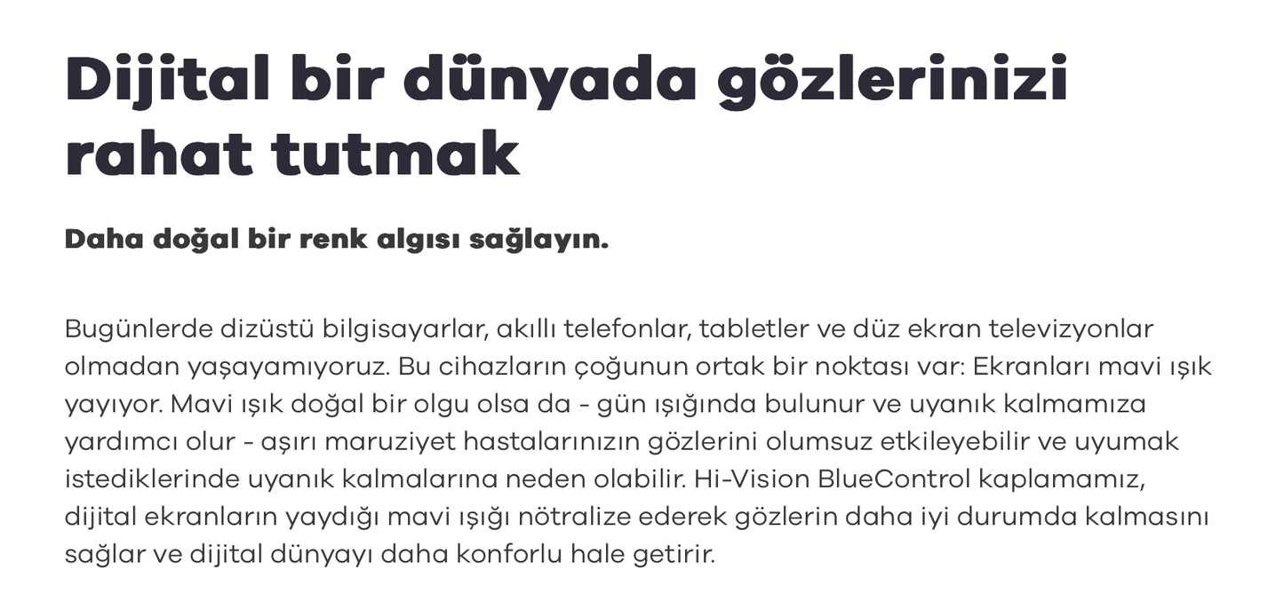 Hoya AddPower Stok Rx Camlar