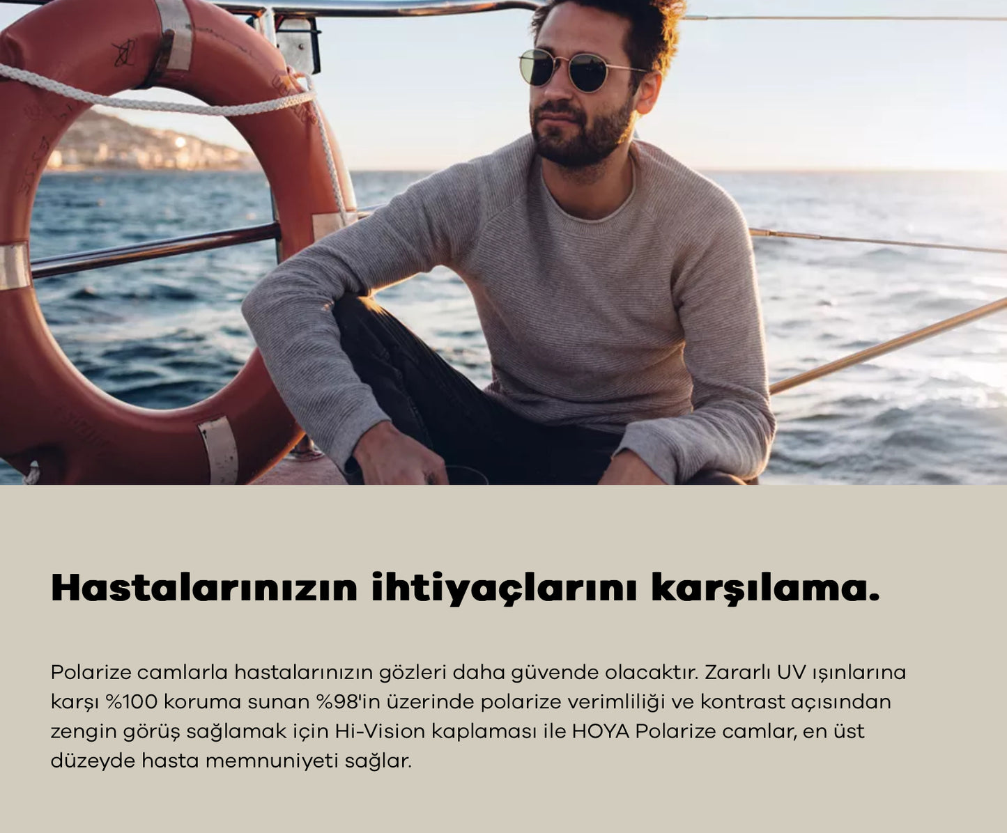 Hoya Polarize Tek Odaklı Özel Üretim Camlar