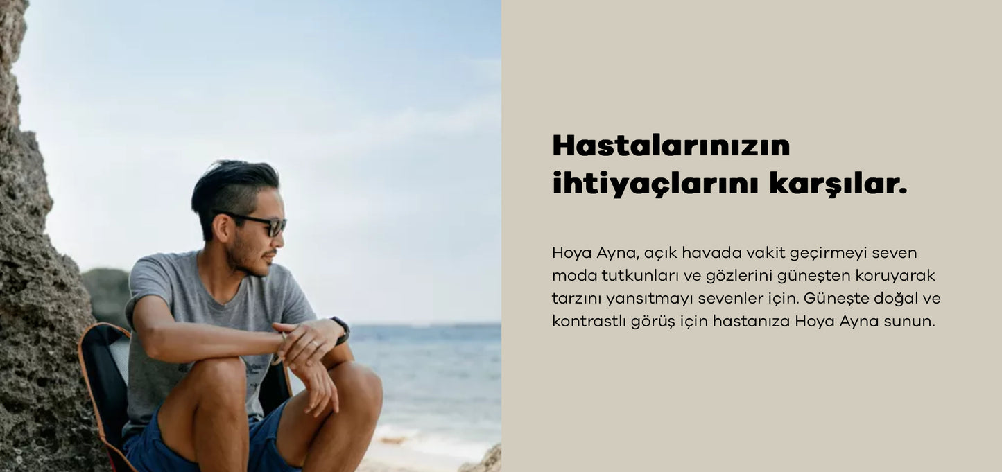 Hoya Polarize Tek Odaklı Özel Üretim Camlar