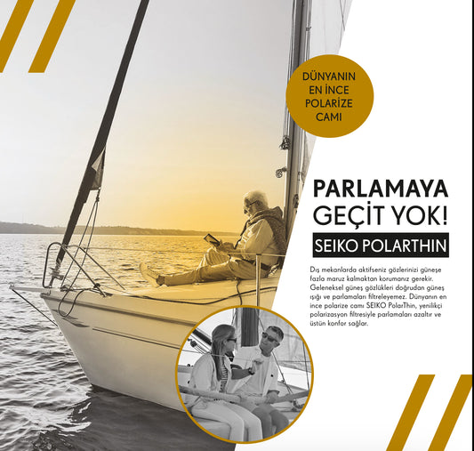 Seiko Polarize Tek Odaklı Özel Üretim Cam
