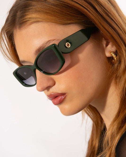 For Art's Sake Mene Yeşil Kadın Güneş Gözlüğü