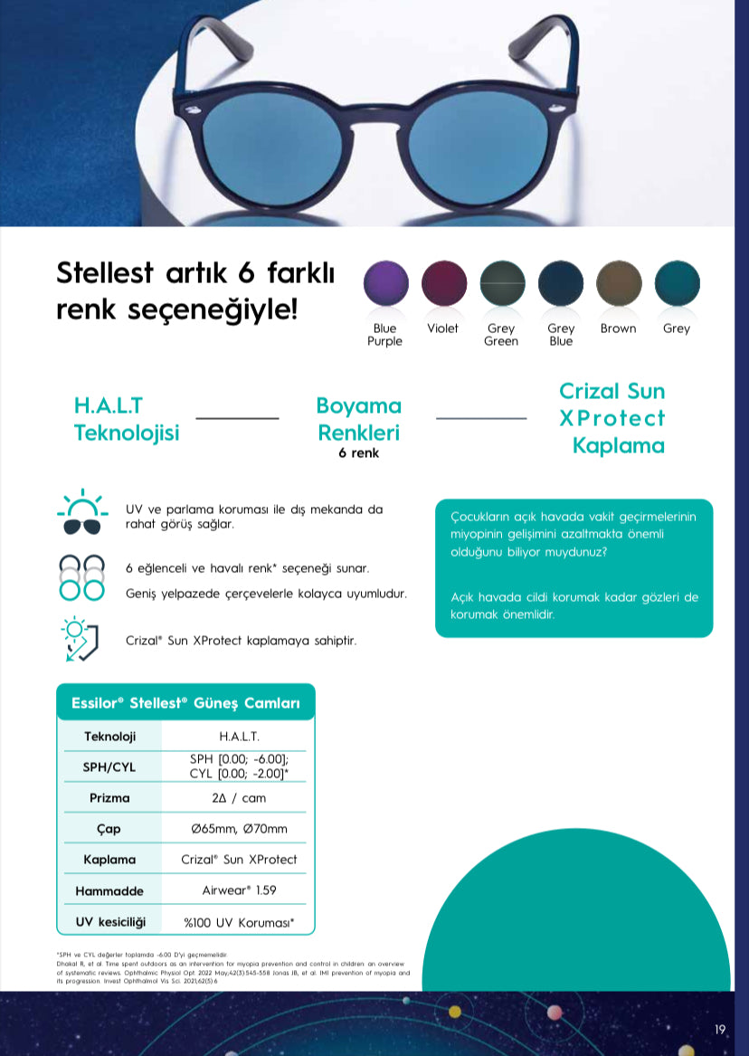 Stellest® Miyopi Kontrol Camı