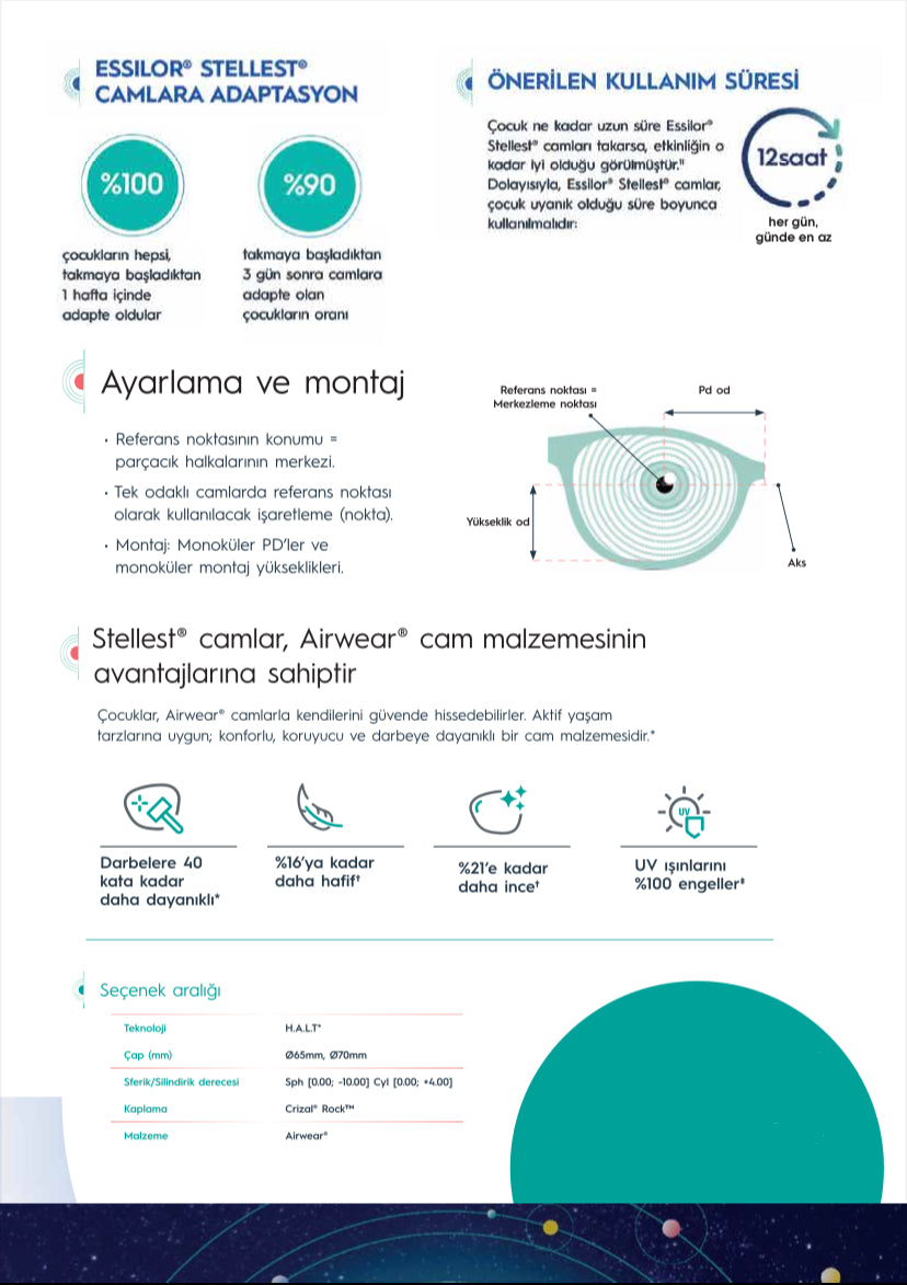 Stellest® Miyopi Kontrol Camı