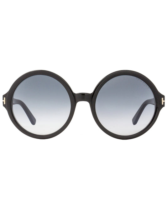 Tom Ford TF369 Juliet 01B Siyah/Altın Yuvarlak Güneş Gözlüğü