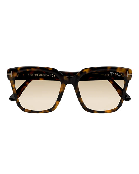 Tom Ford FT 952 52F Selby Diktörgen Kahverengi Kadın Güneş Gözlüğü