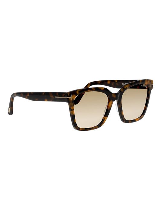 Tom Ford FT 952 52F Selby Diktörgen Kahverengi Kadın Güneş Gözlüğü