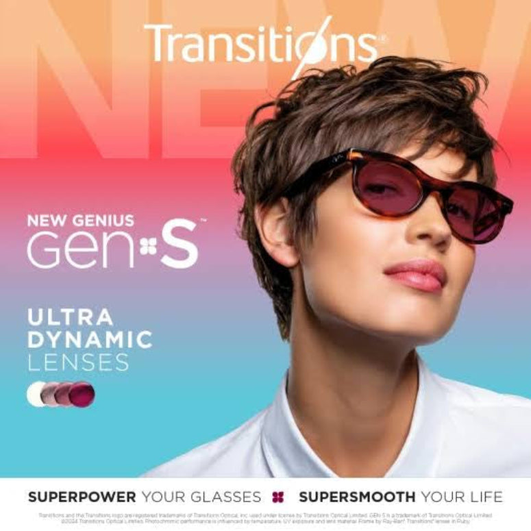 Transitions® GEN S™ 1.5 Sapphire HR 1.50 Kolormatik Cam