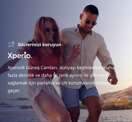 Xperio® Polarize Aynalı Güneş Gözlüğü Camı.