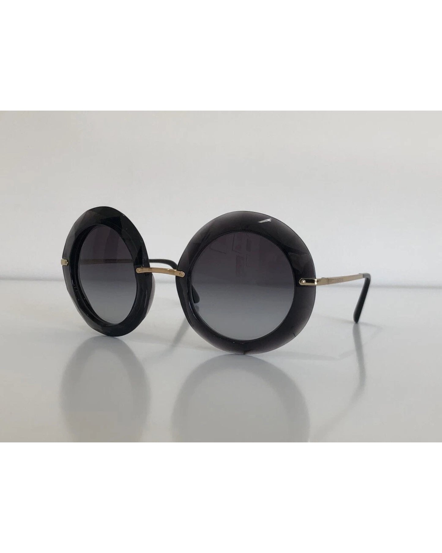 Dolge & Gabbana DG 6105 504/8G Yuvarlak Metal Kadın Güneş Gözlüğü