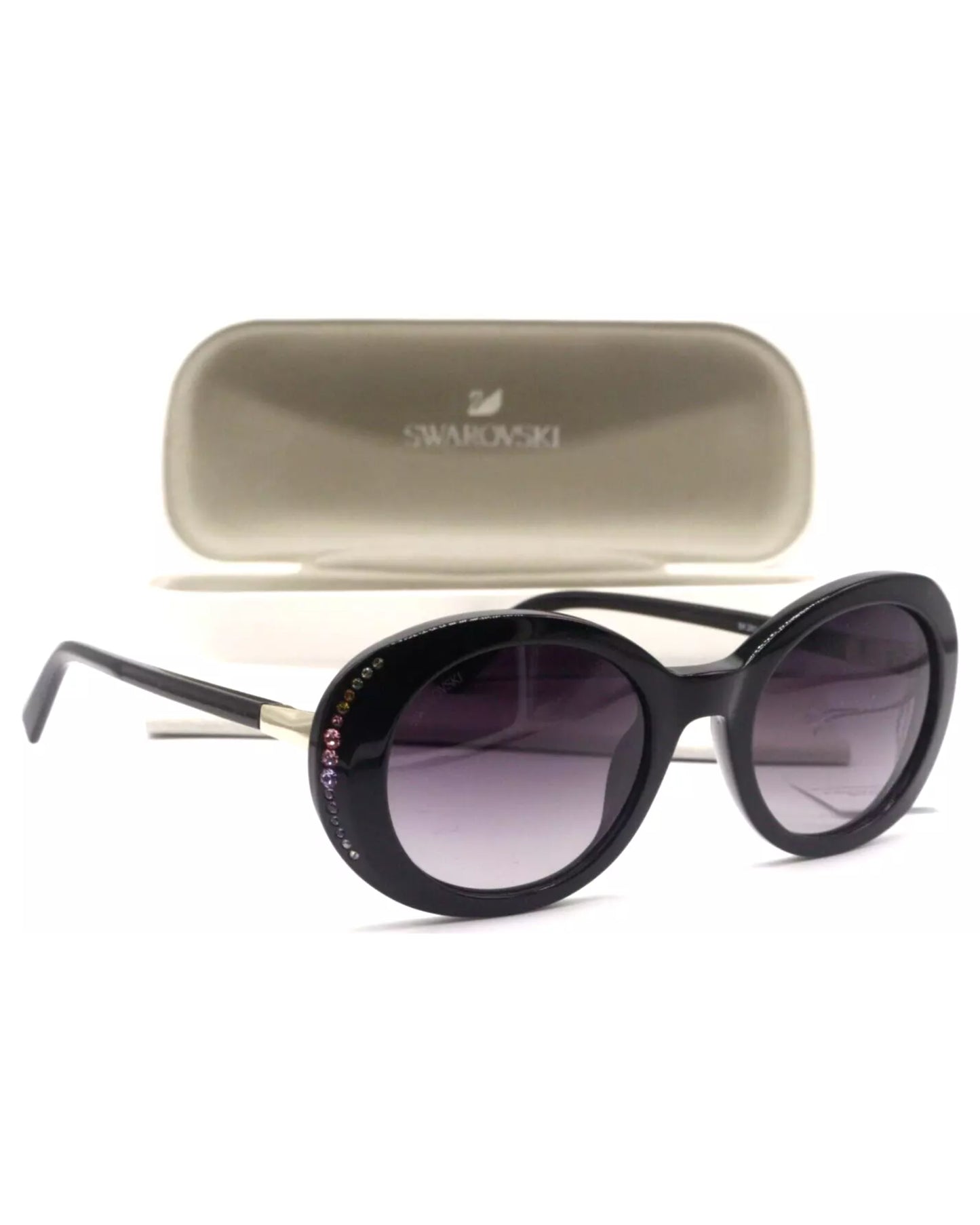 Swarovski SK 0281 01B Oval Kadın Güneş Gözlüğü