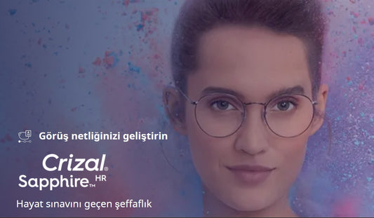 Crizal® Sapphire HR 1.56 Stok Cam