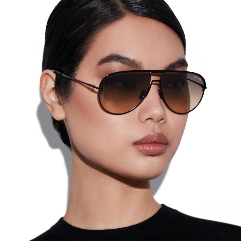 Tom Ford TF 924 28F Theo Sarı Damla Model Güneş Gözlüğü